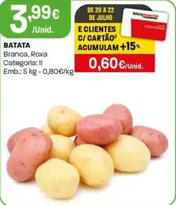 Intermarché Batata promoção