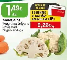 Intermarché Couve-flor Programa Origens promoção
