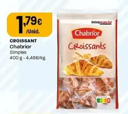 Intermarché Croissant chabrior simples promoção
