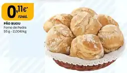 Intermarché Pão bijou forno de pedra promoção