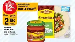Intermarché Molho mexicano old el paso promoção