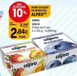 Intermarché Yofu ALPRO (3) Polpa de Fruta promoção