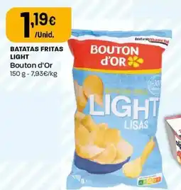 Intermarché Batatas fritas light bouton d'or promoção