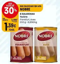 Intermarché 8 salsichas nobre promoção