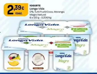 Intermarché Iogurte longa vida promoção