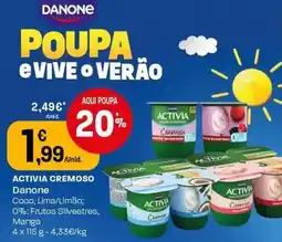 Intermarché Activia cremoso danone promoção