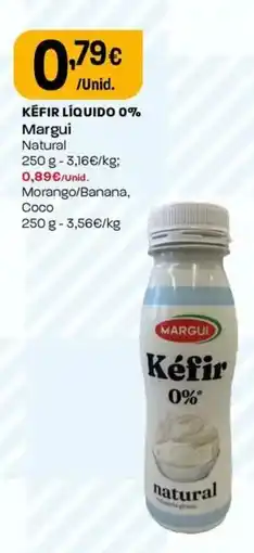 Intermarché Kefir líquido 0% margui promoção