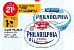 Intermarché Queijo p/ barrar philadelphia promoção