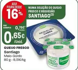 Intermarché Queijo fresco santiago promoção