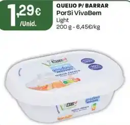 Intermarché Queijo p/ barrar porsi vivabem light promoção