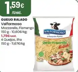 Intermarché Queijo ralado valformoso promoção