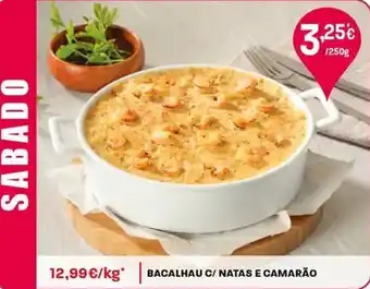 Intermarché Bacalhau c/natas e camarão promoção