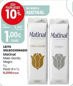 Intermarché Leite seleccionado matinal promoção
