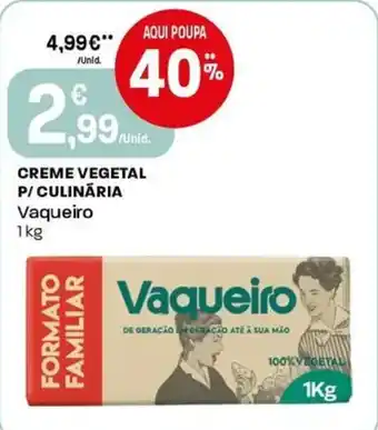 Intermarché Creme vegetal p/culinária vaqueiro promoção
