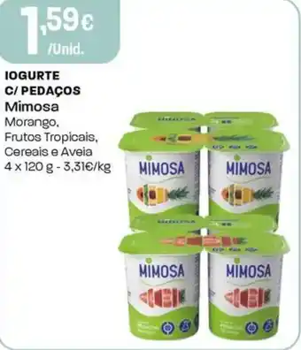Intermarché Iogurte c/ pedaços mimosa promoção