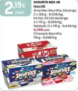 Intermarché Iogurte mix-in nestlé promoção