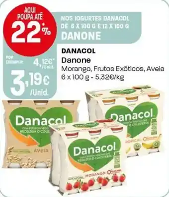 Intermarché Danacol danone promoção