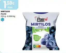 Intermarché Mirtilos porsi promoção