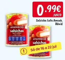 Ponto Fresco Amanhecer salsichas tipo frankfurt promoção