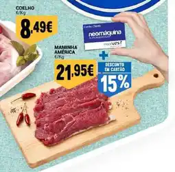 Neomáquina Maminha america promoção