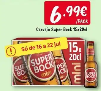 Ponto Fresco Cerveja Super Bock mini promoção