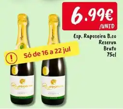 Ponto Fresco Esp. Raposeira B.co Reserva Bruto promoção