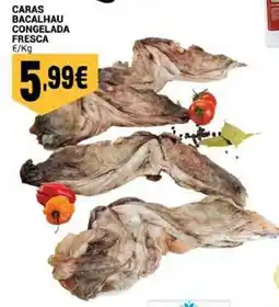 Neomáquina Caras bacalhau congelada fresca promoção