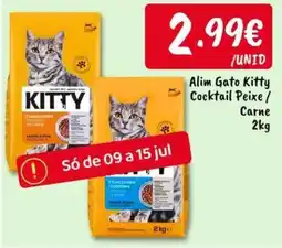 Ponto Fresco Alim Gato Kitty Cocktail Peixe / Carne promoção