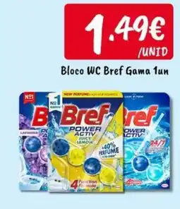 Ponto Fresco Bloco wc bref gama 1un promoção