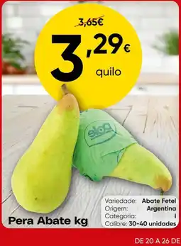 Froiz Pera Abate kg promoção
