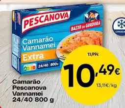 Froiz Camarão Pescanova Vannamei promoção