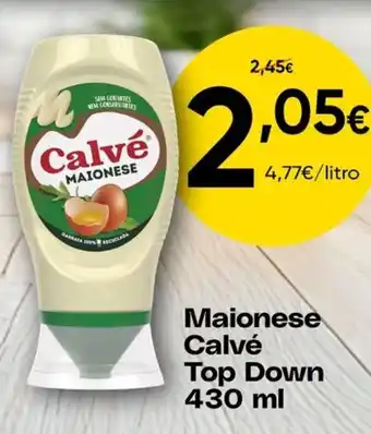 Froiz Maionese Calvé Top Down promoção