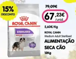 Petoutlet royal canin medium adult sterilised promoção