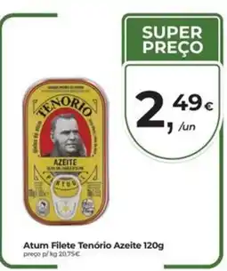 Aqui é fresco Atum Filete Tenório Azeite promoção