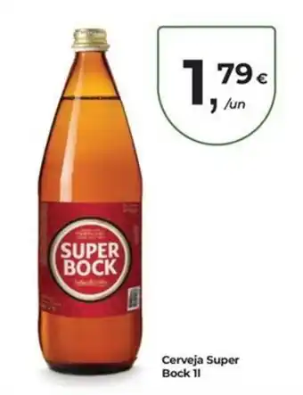 Aqui é fresco Cerveja Super Bock 1l promoção