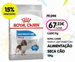 Petoutlet royal canin medium light weight care promoção