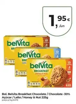 Aqui é fresco Bol. belVita Breakfast Chocolate / Chocolate promoção