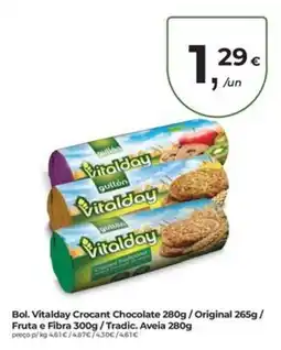 Aqui é fresco Bol vitalday promoção