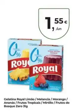 Aqui é fresco Gelatina royal promoção