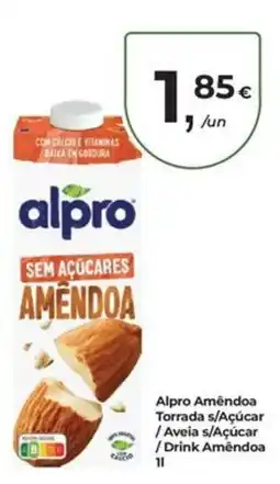 Aqui é fresco Alpro Amêndoa promoção