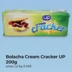 Aqui é fresco Bolacha cream cracker up promoção