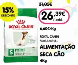 Petoutlet royal canin mini adult8+ promoção