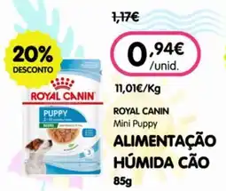 Petoutlet royal canin mini puppy promoção