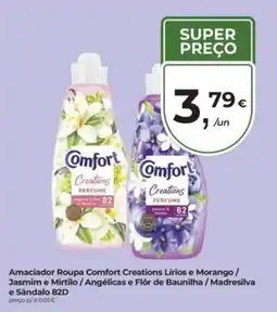 Aqui é fresco Amaciador Roupa Comfort promoção