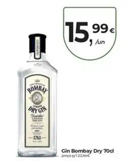 Aqui é fresco Gin Bombay Dry promoção