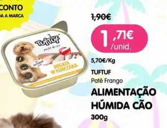 Petoutlet Tuftuf Paté Frango promoção