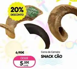 Petoutlet Corno de Carneiro Snack Cão promoção