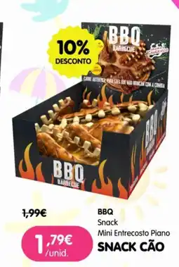Petoutlet bbq snack mini entrecosto piano snack cão promoção