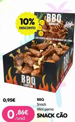 Petoutlet bbq snack mini perna snack cão promoção
