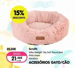 Petoutlet scruffs atlas starlight my first round bed promoção